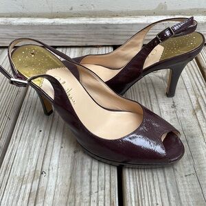 Cole Haan w/ Nike Air Carma OT Patent Leather Heels Size 7
